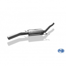 Fox Sportauspuff přední díl s tlumičem pro Volvo C70 I 1998-2005 s motorem 2.0, 2.3, 2.4