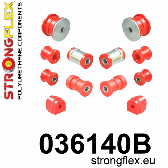 036140B: Rear suspension bush kit