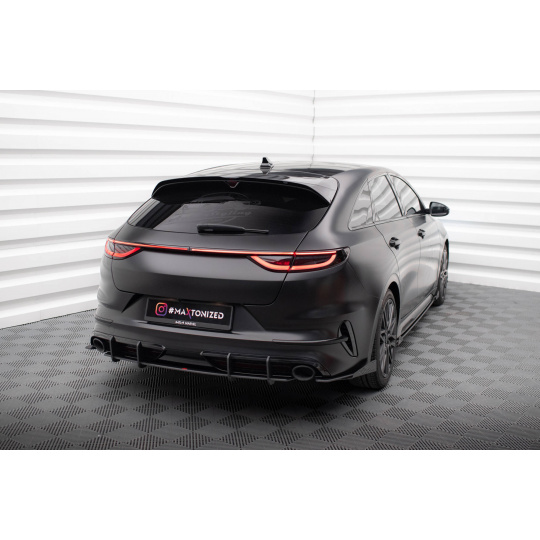 Maxton Design křidélka bočních difuzorů zad. nárazníku pro Kia Proceed Mk1 Facelift GT, plast ABS bez povrchové úpravy