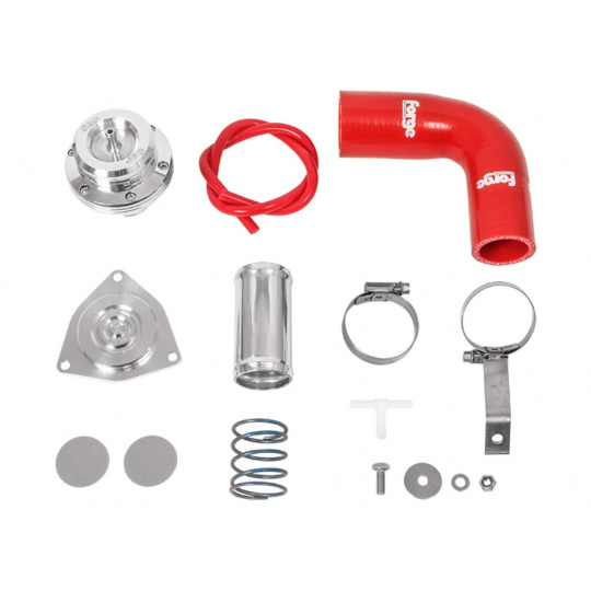 Forge Motorsport kompletní sada Blow Off Ventilu (BOV) pro Renault Mégane RS 250/265/275, barva hadic: červená Forge Motorsport kompletní sada Blow Off Ventilu (BOV) pro Renault Mégane RS 250/265/275, barva hadic: červená