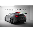 Maxton Design zadní křídlo s horním uchycením (swan-neck) a LED světlem pro Subaru BRZ Mk2, pravý karbon