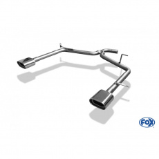 Fox Sportauspuff koncový tlumič výfuku s koncovkou 135x80 Typ 53 na obou stranách pro Kia Ceed Kombi s motorem 1.4, 1.6, 2.0