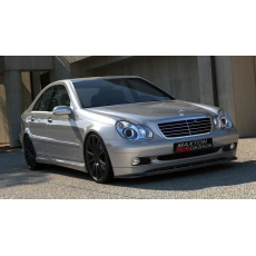 Maxton Design spoiler pod přední nárazník (pro standardní nárazník) pro Mercedes třída C W203, černý lesklý plast ABS Maxton Design spoiler pod přední nárazník (pro standardní nárazník) pro Mercedes třída C W203, černý lesklý plast ABS