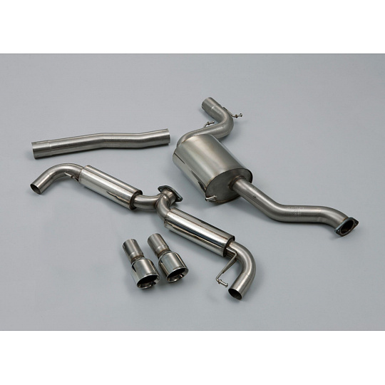 Milltek Sport výfukový systém cat-back 3" Race System pro Volkswagen Golf Mk6 GTi 2.0 TSI 210PS 2009-2013, typ koncovek: GT-100 leštěné Milltek Sport výfukový systém cat-back 3" Race System pro Volkswagen Golf Mk6 GTi 2.0 TSI 210PS 2009-2013, typ koncovek: GT-100 leštěné