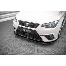 Maxton Design spoiler pod přední nárazník ver.2 pro Seat Ibiza Mk5, černý lesklý plast ABS Maxton Design spoiler pod přední nárazník ver.2 pro Seat Ibiza Mk5, černý lesklý plast ABS