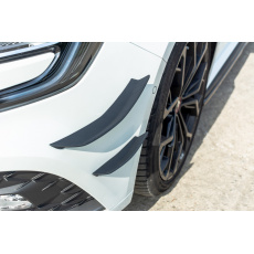 Maxton Design přítlačná křidélka nárazníku pro Renault Megane RS Mk4, plast ABS bez povrchové úpravy