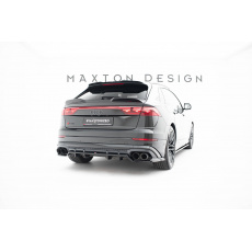 Maxton Design spoiler pod zadní nárazník s žebrováním v.2 pro Audi SQ8 Mk 1 FL, černý lesklý plast ABS Maxton Design spoiler pod zadní nárazník s žebrováním v.2 pro Audi SQ8 Mk 1 FL, černý lesklý plast ABS