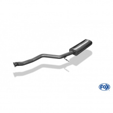 Fox Sportauspuff přední díl s tlumičem pro Peugeot 206 s motorem 2.0 16V