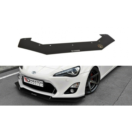 Maxton Design "Racing" spoiler pod přední nárazník pro Toyota GT86, plast ABS bez povrchové úpravy, RB-Design