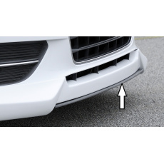 Rieger lipa pod přední nárazník Rieger pro Audi A3 8V 3-dvéř. (hatchback 8V1), 5-dvéř. (sportback 8VA) před faceliftem, 07/12-08/16, plast ABS s povrchovou úpravou Carbon-Look, pod přední spoiler Rieger obj. kód K 00056780
