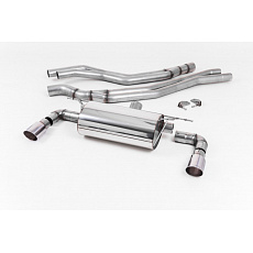 Milltek Sport výfukový systém cat-back s rezonátorem pro BMW řada 1 M140i 3/5-dvéř. (F20/F21 Facelift bez OPF, bez xDrive) 2015-2018, GT-90 leštěné koncovky