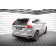 Maxton Design "Street Pro" difuzor zadního nárazníku pro Volvo XC60 Mk1 Facelift R-Design, plast ABS bez povrchové úpravy