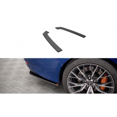 Maxton Design "Street Pro" boční difuzory pod zadní nárazník pro Lexus GS F Mk4 Facelift, plast ABS bez povrchové úpravy, s červenou linkou Maxton Design "Street Pro" boční difuzory pod zadní nárazník pro Lexus GS F Mk4 Facelift, plast ABS bez povrchové úpravy, s červenou linkou