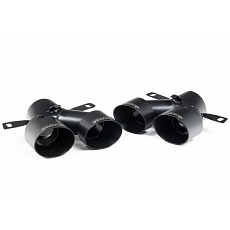 Milltek Sport koncovky pro Mercedes třída A A35 AMG 2.0 Turbo (W177 Hatch s OPF/GPF) 2019-2024, černé koncovky