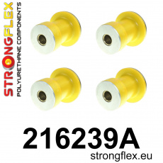 216239A: Strongflex Sada silentbloků předního nosníku varianta SPORT 216239A: Strongflex Sada silentbloků předního nosníku varianta SPORT