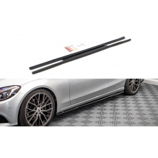 Maxton Design difuzory pod boční prahy pro Mercedes třída C W205/Standard, černý lesklý plast ABS Maxton Design difuzory pod boční prahy pro Mercedes třída C W205/Standard, černý lesklý plast ABS