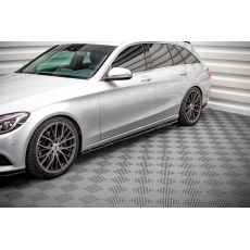 Maxton Design difuzory pod boční prahy pro Mercedes třída C W205/Standard, černý lesklý plast ABS Maxton Design difuzory pod boční prahy pro Mercedes třída C W205/Standard, černý lesklý plast ABS