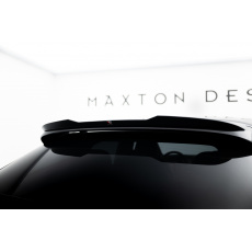 Maxton Design prodloužení spoileru pro Porsche Cayenne Mk3 Coupe, černý lesklý plast ABS