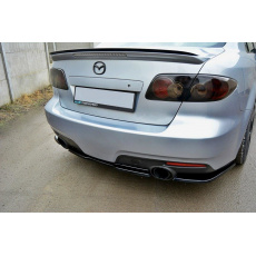 Maxton Design středový spoiler zadního nárazníku pro Mazda 6 Mk1 MPS, černý lesklý plast ABS Maxton Design středový spoiler zadního nárazníku pro Mazda 6 Mk1 MPS, černý lesklý plast ABS