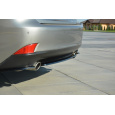 Maxton Design středový spoiler zadního nárazníku bez žebrování pro Lexus IS Mk3, černý lesklý plast ABS, T