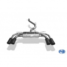 Fox Sportauspuff koncový díl s výf. klapkou s koncovkou 2x100 Typ 25 na obou stranách pro Cupra Formentor 2020- s motorem 2.0