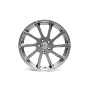 TA Technix XF5 ALU lité kolo konkávní 8,5x19 - šedá Gunmetal, 5x112, 66,6/57,1 ET42, Pravá strana