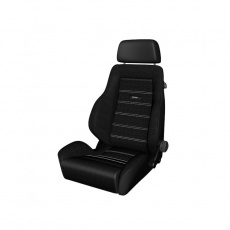 Sportovní sedačka RECARO Classic LS, černá kůže/corduroy