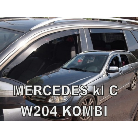 HEKO ofuky oken Mercedes Benz C W204 4dv Kombi (2007-2014) přední + zadní