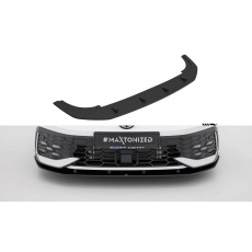 Maxton Design "Street Pro" spoiler pod přední nárazník pro Volkswagen Golf GTE Mk8 Facelift, plast ABS bez povrchové úpravy Maxton Design "Street Pro" spoiler pod přední nárazník pro Volkswagen Golf GTE Mk8 Facelift, plast ABS bez povrchové úpravy
