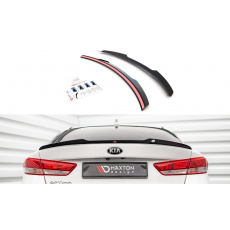 Maxton Design prodloužení spoileru pro Kia Optima MK4, černý lesklý plast ABS Maxton Design prodloužení spoileru pro Kia Optima MK4, černý lesklý plast ABS