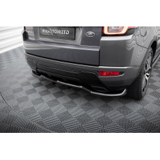 Maxton Design středový spoiler pod zadní nárazník s žebrováním pro Land rover Range Rover Evoque Mk1 Facelift, černý lesklý plast ABS, HSE Dynamic Maxton Design středový spoiler pod zadní nárazník s žebrováním pro Land rover Range Rover Evoque Mk1 Facelift, černý lesklý plast ABS, HSE Dynamic