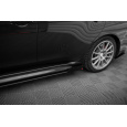 Maxton Design křidélka bočních difuzorů pro Mitsubishi Lancer Evo Mk10, plast ABS bez povrchové úpravy