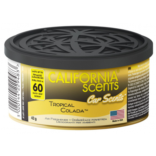Osvěžovač vzduchu California Scents, vůně: Tropical Colada