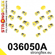036050A: Strongflex Sada silentbloků zadního zavěšení varianta SPORT 036050A: Strongflex Sada silentbloků zadního zavěšení varianta SPORT