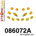 086072A: Strongflex Sada silentbloků zadního zavěšení (bez silentbloků 081105B) varianta SPORT