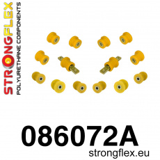086072A: Strongflex Sada silentbloků zadního zavěšení (bez silentbloků 081105B) varianta SPORT 086072A: Strongflex Sada silentbloků zadního zavěšení (bez silentbloků 081105B) varianta SPORT