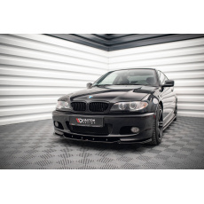 Maxton Design spoiler pod přední nárazník ver.2 pro BMW řada 3 E46, černý lesklý plast ABS, Coupe M-Pack Maxton Design spoiler pod přední nárazník ver.2 pro BMW řada 3 E46, černý lesklý plast ABS, Coupe M-Pack