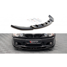 Maxton Design spoiler pod přední nárazník ver.2 pro BMW řada 3 E46, černý lesklý plast ABS, Coupe M-Pack Maxton Design spoiler pod přední nárazník ver.2 pro BMW řada 3 E46, černý lesklý plast ABS, Coupe M-Pack