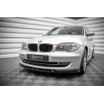 Maxton Design spoiler pod přední nárazník ver.3 pro BMW řada 1 E81 Facelift, černý lesklý plast ABS