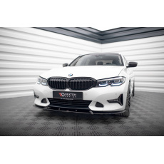 Maxton Design spoiler pod přední nárazník pro BMW řada 3 G20, G21, černý lesklý plast ABS, pouze Sportline Maxton Design spoiler pod přední nárazník pro BMW řada 3 G20, G21, černý lesklý plast ABS, pouze Sportline