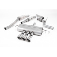 Milltek Sport homologovaný výfuk cat-back s rezonátorem pro Honda Civic Type R FK8 2.0 i-VTEC (s OPF/GPF nebo bez OPF/GPF) 2017-2022, GT-100 leštěné koncovky