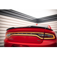 Maxton Design prodloužení víka kufru pro Dodge Charger Mk7 Facelift RT, černý lesklý plast ABS