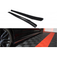 Maxton Design difuzory pod boční prahy pro Maserati Quattroporte Mk6, carbon-Look