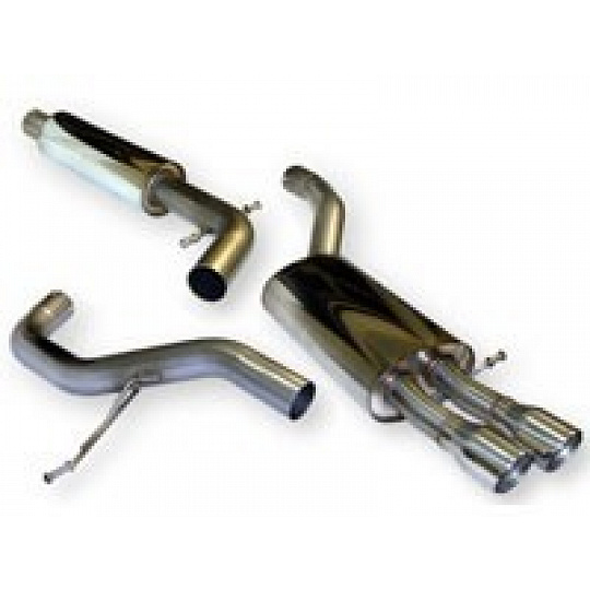 Milltek Sport výfukový systém cat-back bez rezonátoru pro Volkswagen Polo GTi 1.8T 2006-2010, leštěné koncovky Milltek Sport výfukový systém cat-back bez rezonátoru pro Volkswagen Polo GTi 1.8T 2006-2010, leštěné koncovky