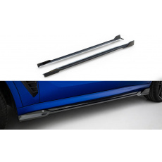 Maxton Design boční prahy pro BMW X5 M F95 Facelift, G05 Facelift, materiál pravý karbon, M-Pack