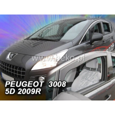 HEKO ofuky oken Peugeot 3008 I 5dv (2009-2017) přední