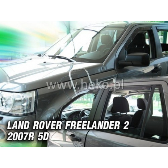 HEKO ofuky oken Land Rover Freelander 5dv (2007-2014) přední + zadní