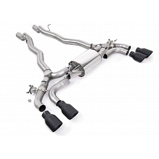 Milltek Sport výfukový systém OPF/GPF Back pro BMW řada 5 M5/M5 Competition 4.4l Twin Turbo F90 (s OPF/GPF) 2020-2021, GT-100 černé koncovky