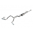 Borla Cat-Back výfukový systém "ATAK" pro Toyota Tundra 4.6L / 5.7L V8 automat, 2WD/4WD r.v. 2009-2021, barva koncovek: chromové