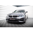 Maxton Design spoiler pod přední nárazník ver.3 pro BMW řada 3 G20 M-Pack, černý lesklý plast ABS